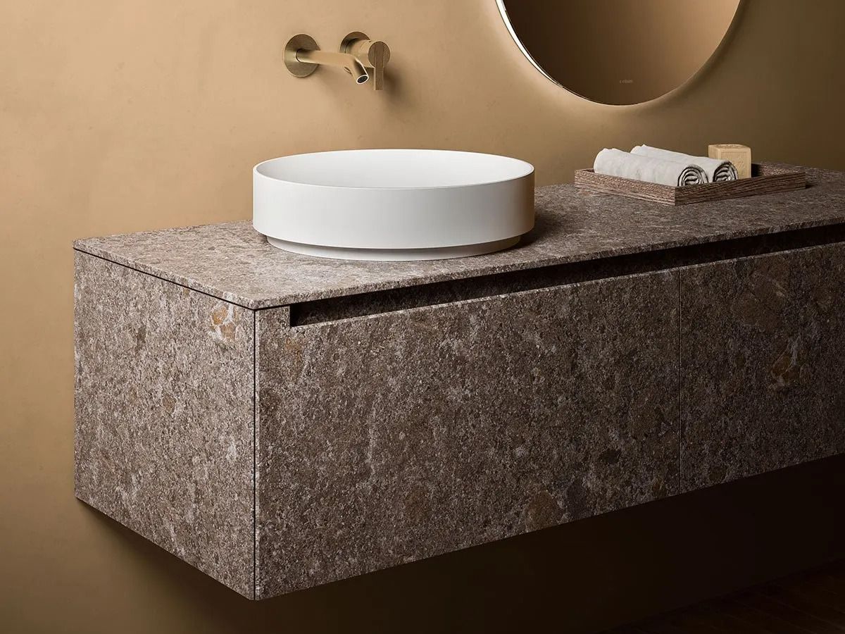 Круглая столешница из твердой поверхности Inbani ARCH-00111889 - Вид №2