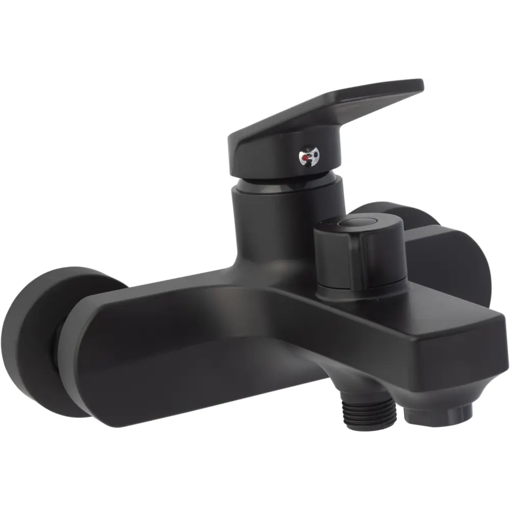 Смеситель для ванны AQUA-RIVUS AR-2021n-b черный матовый 89392680 STLM-1574152