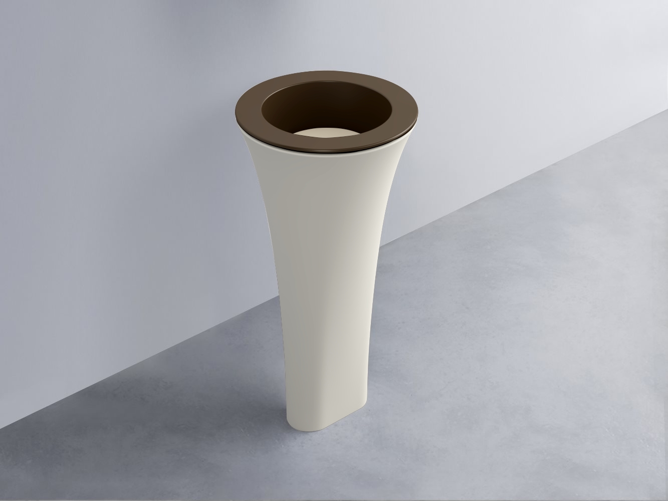 AMLA45-CA+AMPILT-LN+AMCOLT-TL Раковина Amedeo Tondo отдельностоящая cielo Enjoy + Amedeo Ceramica Cielo