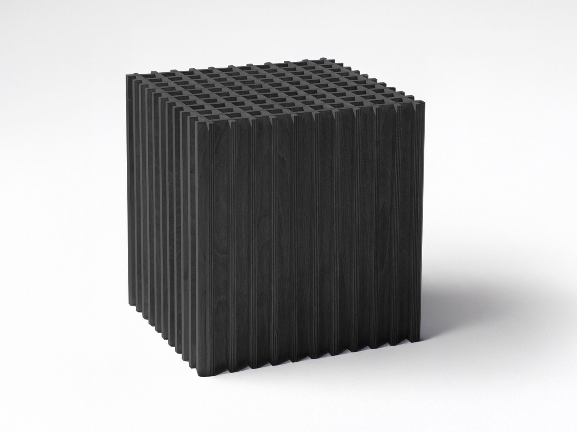 Квадратный журнальный столик из фанеры YET. Design Studio Off_Grid ARCH-00005237 - Вид №1