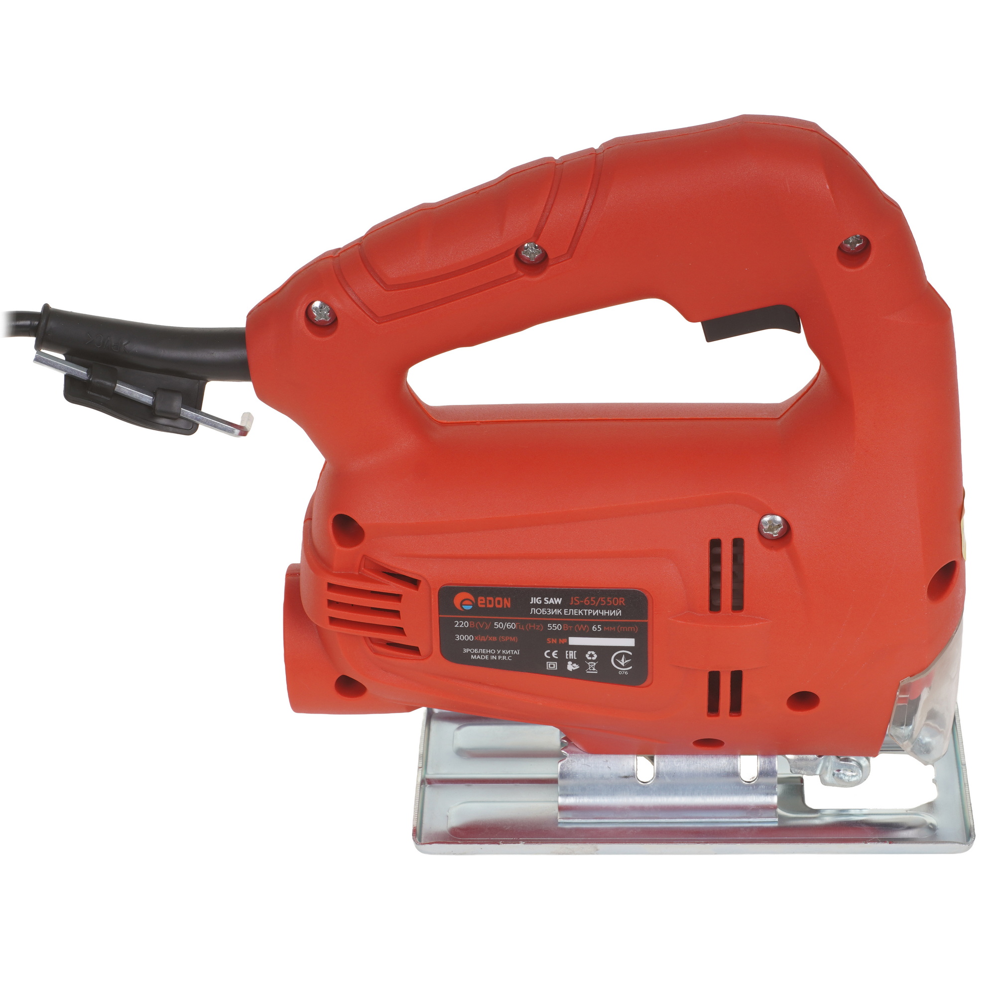 Электрический лобзик Edon JS-65/550R 9137197 STDN-0125810 - Вид №3