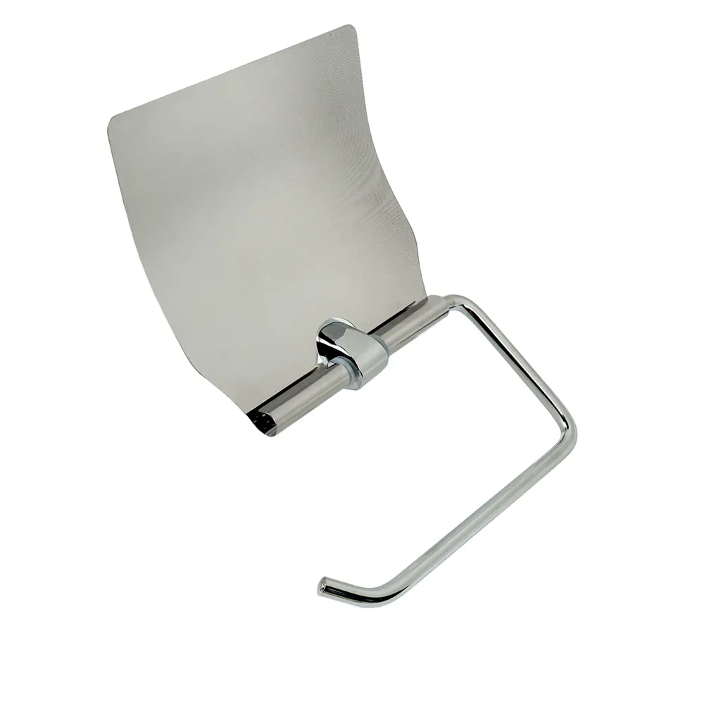 Держатель для туалетной бумаги DELPHINIUM Ханна с крышкой, хром 89379271 STLM-1580536 - Вид №5