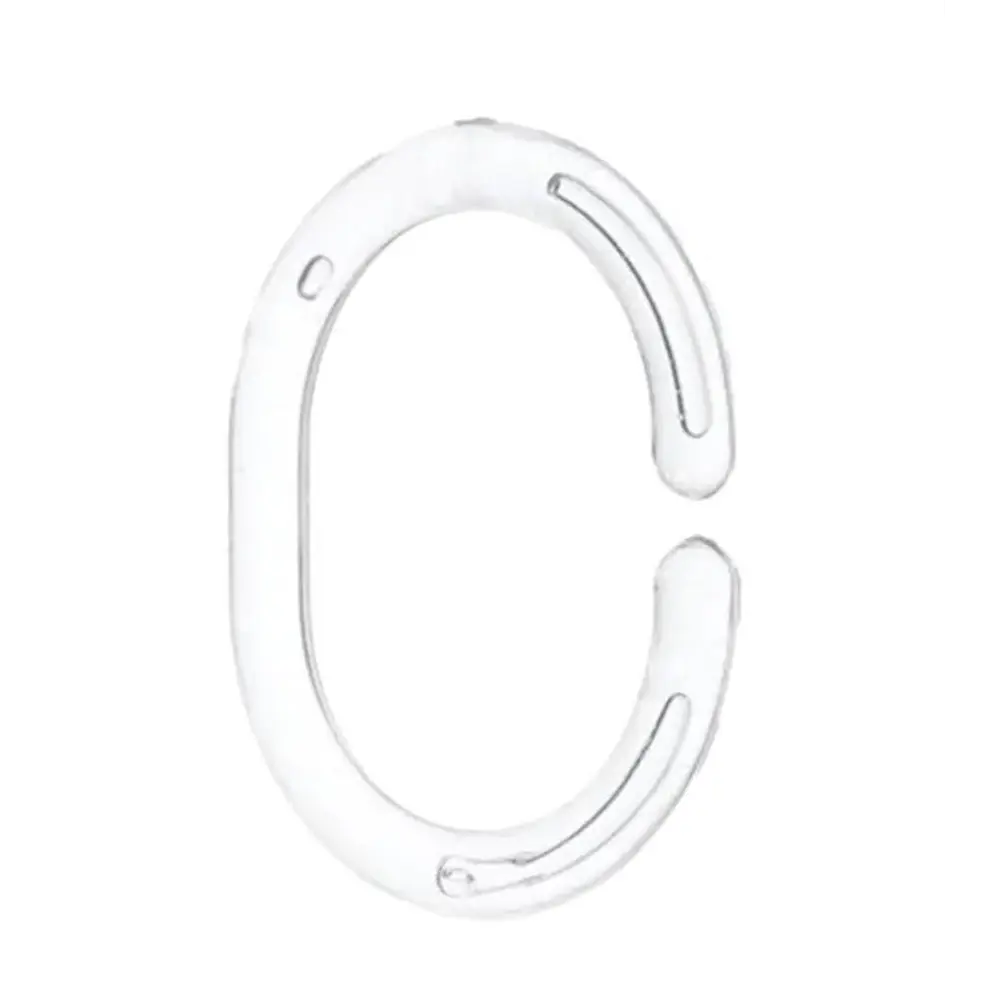 Кольца для шторы в ванную Primanova цвет прозрачный 12 шт STLM-2050964