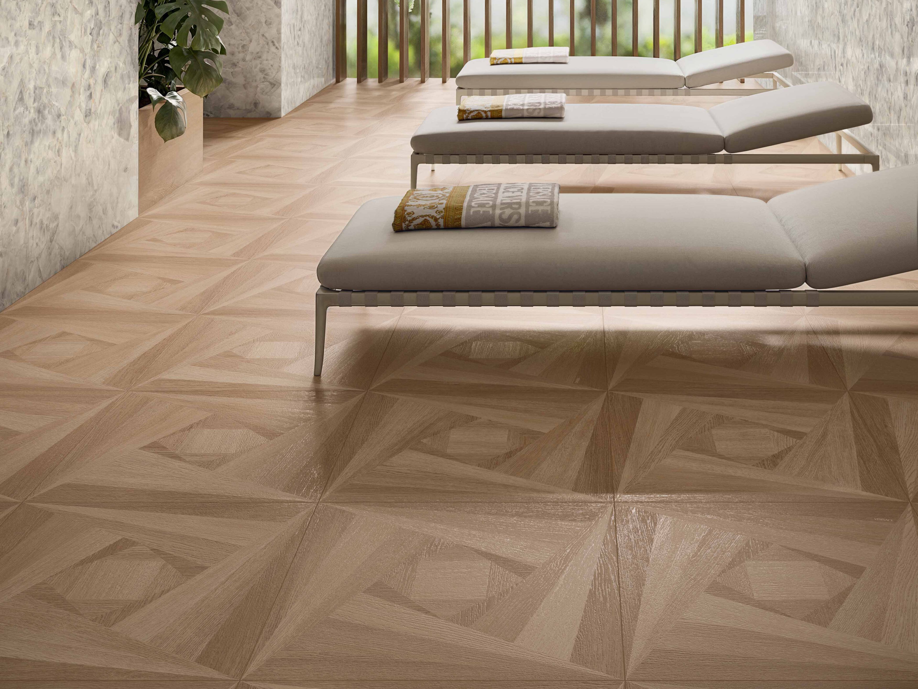 Пол из керамогранита под дерево Versace Ceramics Leatherwood ARCH-00084087