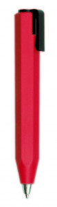 432931 Шариковая ручка, красная, с черным зажимом Worther