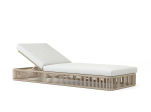 Садовая кровать с откидной веревкой