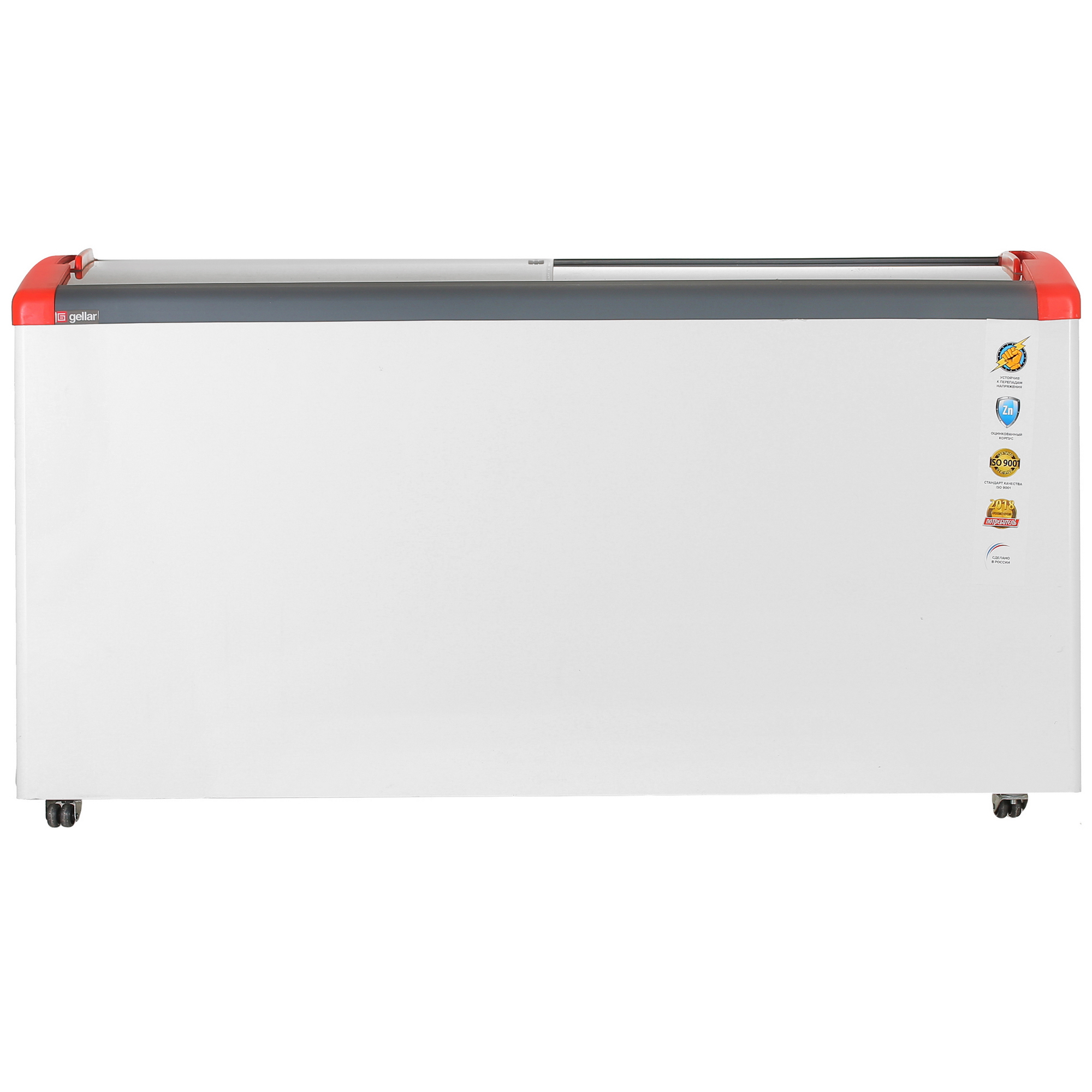 1229616 Морозильный ларь Frostor Gellar FG 675 E белый, красный STDN-0099419 - Вид №1