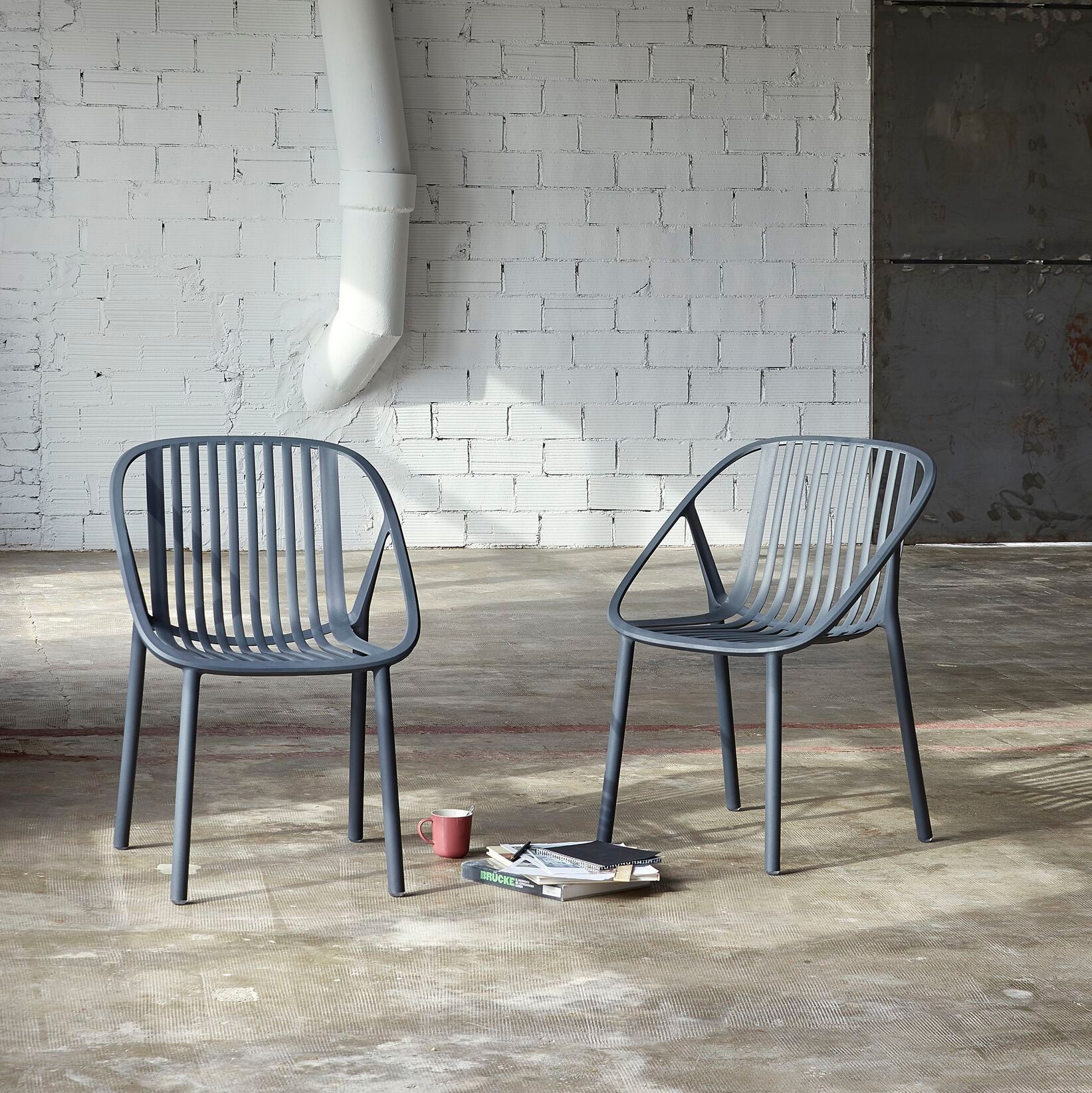 Штабелируемый стул из полипропилена Resol Bini ARCH-00031960 - Вид №1