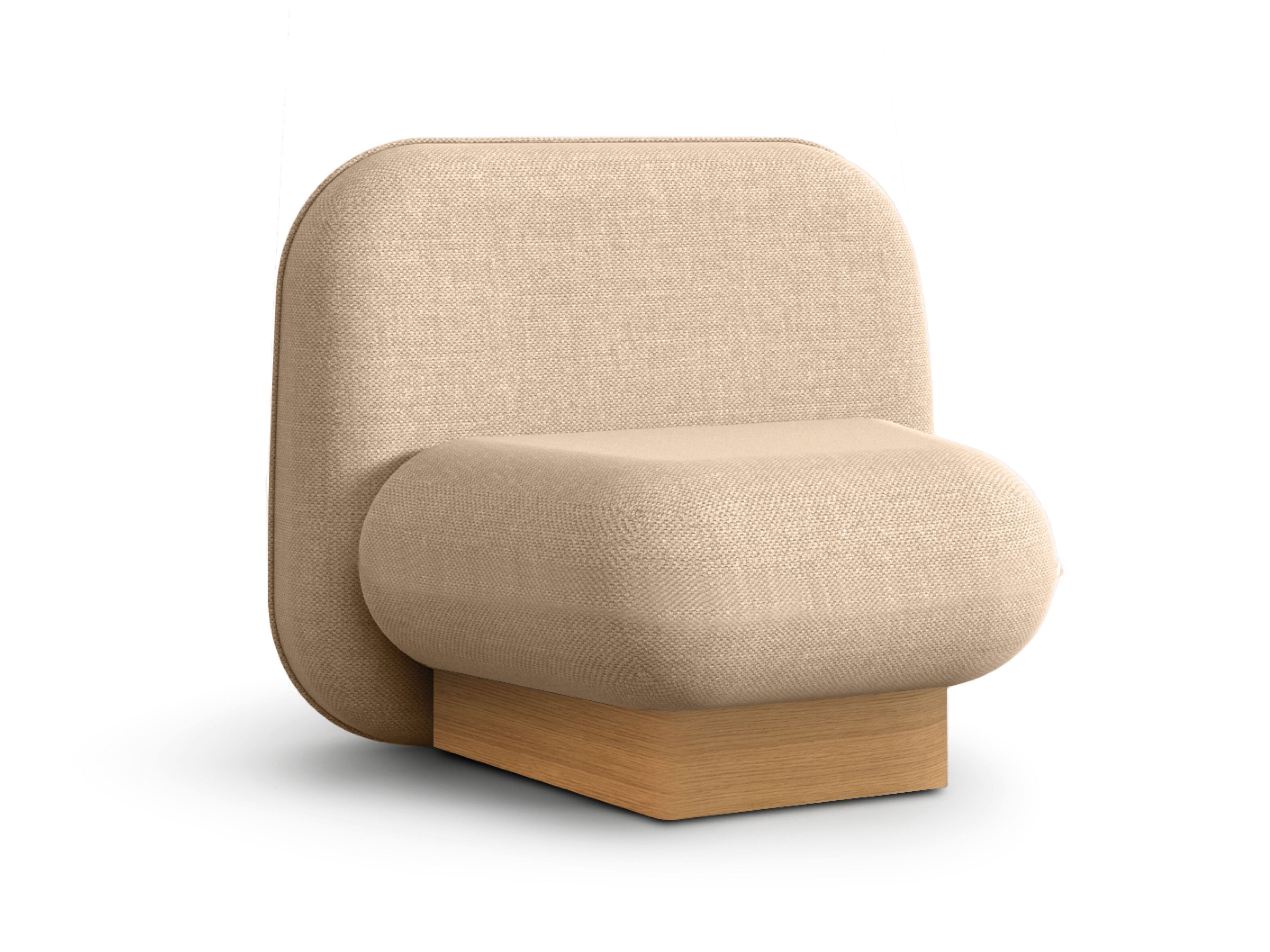 Тканевое кресло без подлокотников Quinti Sedute SEXY MEET ARCH-00045250 - Вид №1