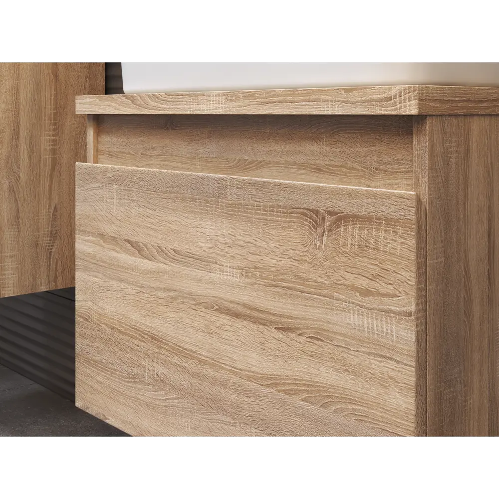 Пенал для ванной VIGO Matteo с плавным закрыванием в цвете дуб сонома 84796488 STLM-0055253 - Вид №8