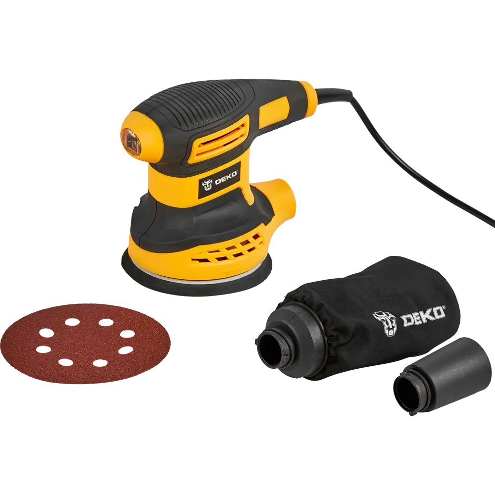 Эксцентриковая шлифмашина Deko DKG350, 350 Вт, 125 мм STLM-2070965 - Вид №5