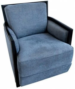 Garbarino Мягкое кресло со съемным чехлом из ткани с подлокотниками
