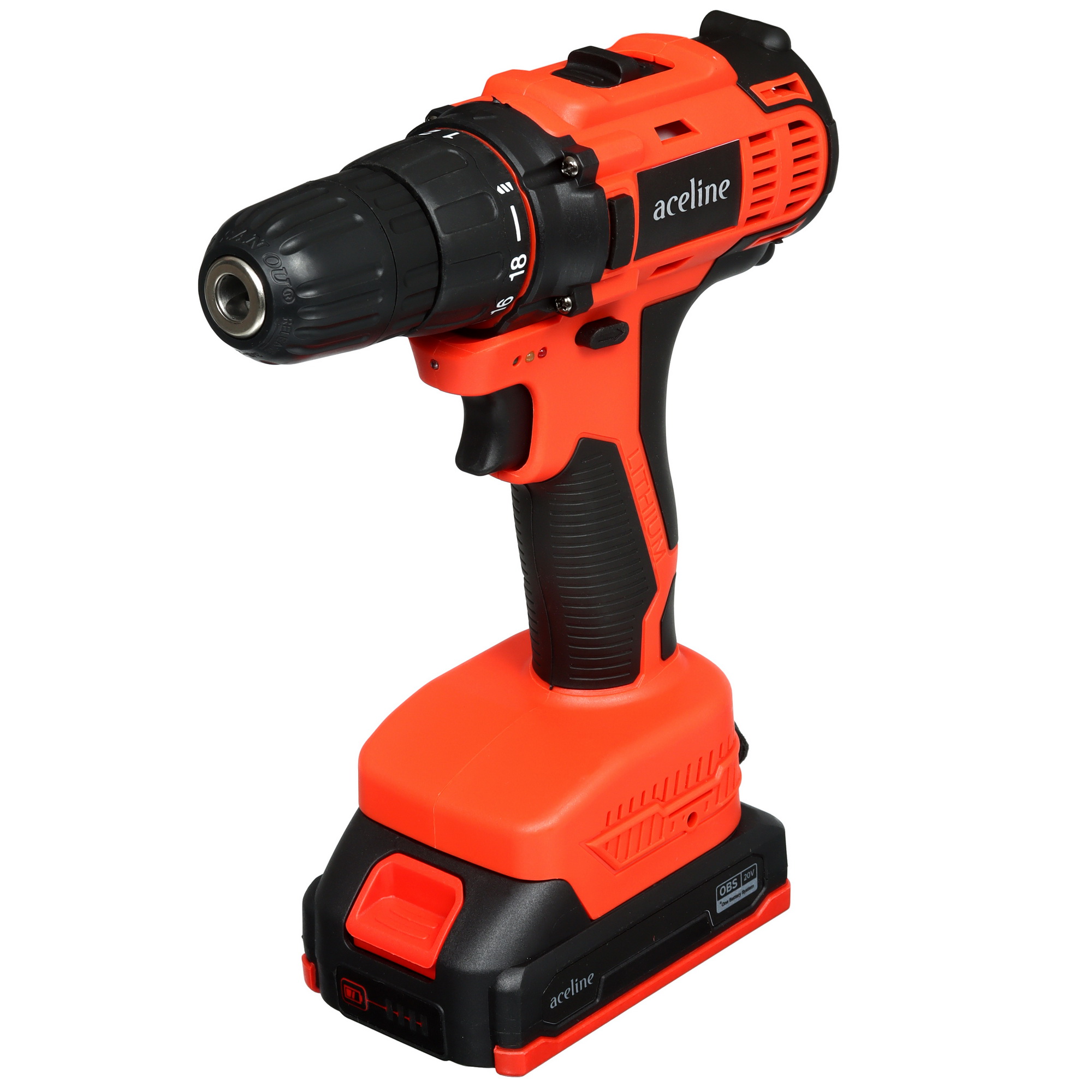 Дрель-шуруповерт Aceline OBS ASB225-35 OBS 20V 9053605 STDN-0124593 - Вид №3
