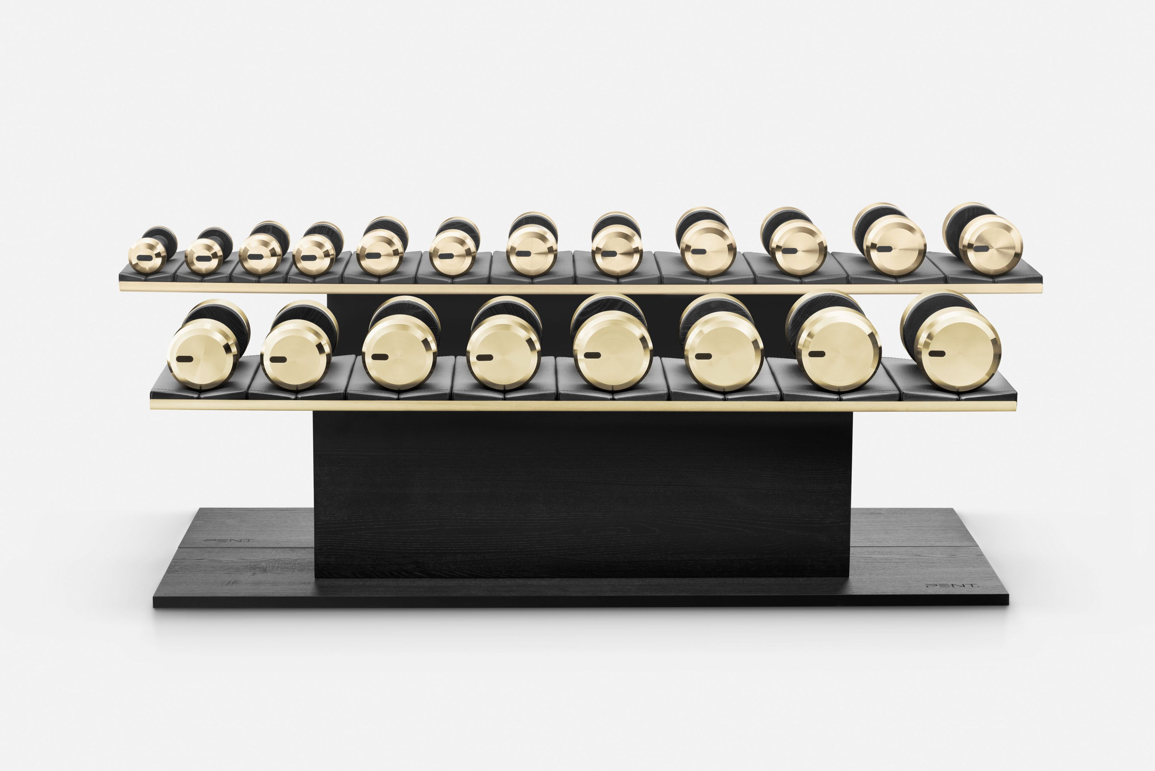 Набор гантелей из нержавеющей стали и дерева PENT Colmia ARCH-00105165 - Вид №11