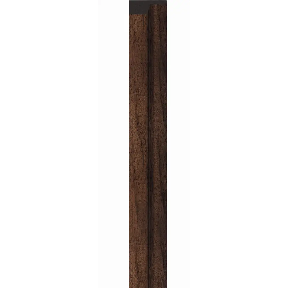 Боковая планка левая Line Trimrio L-Line Trim 25x12x2650 мм ПВХ цвет Chocolate 85517804 STLM-2052175 VILO 