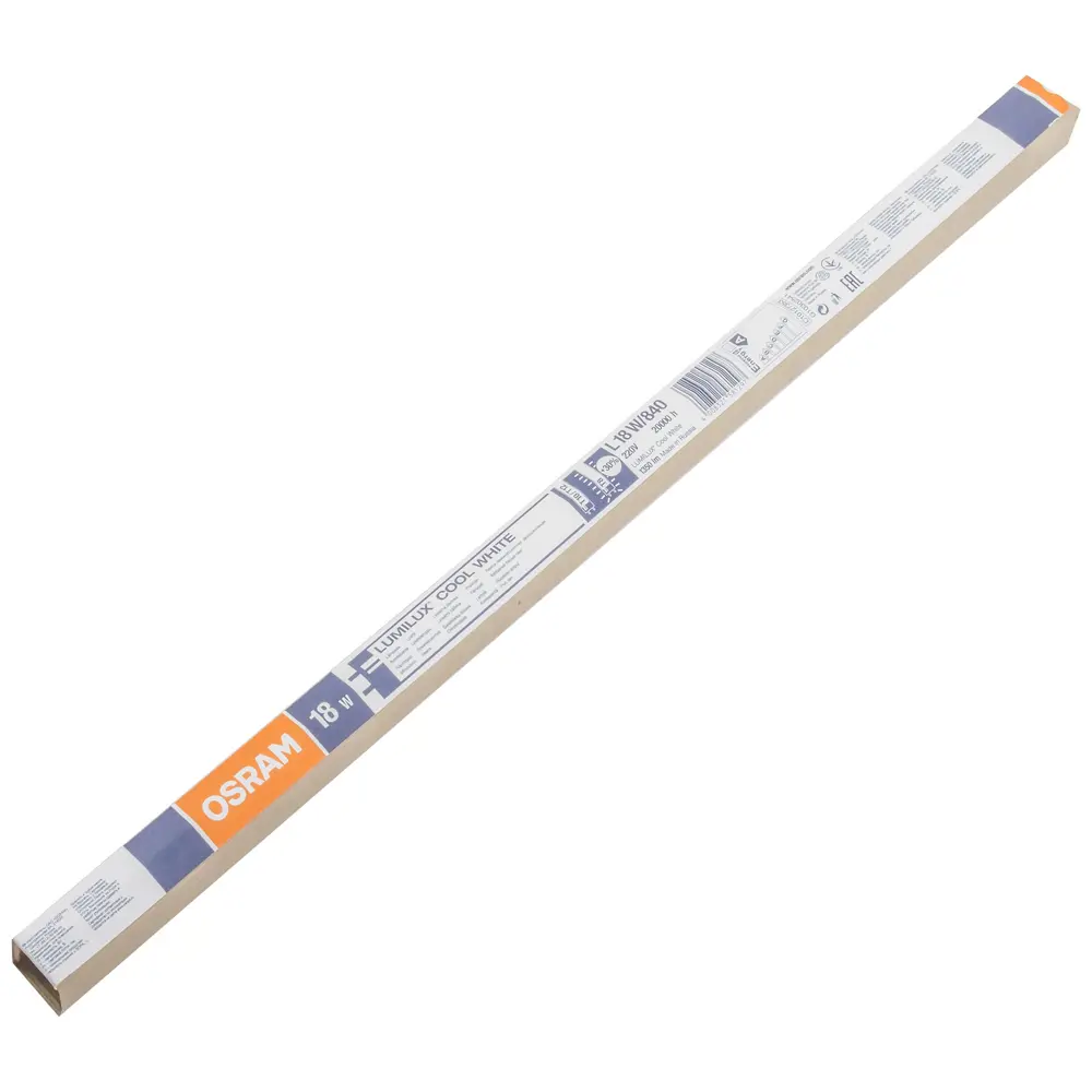 Лампа люминесцентная Osram T8 18 Вт свет дневной STLM-2138794 - Вид №2