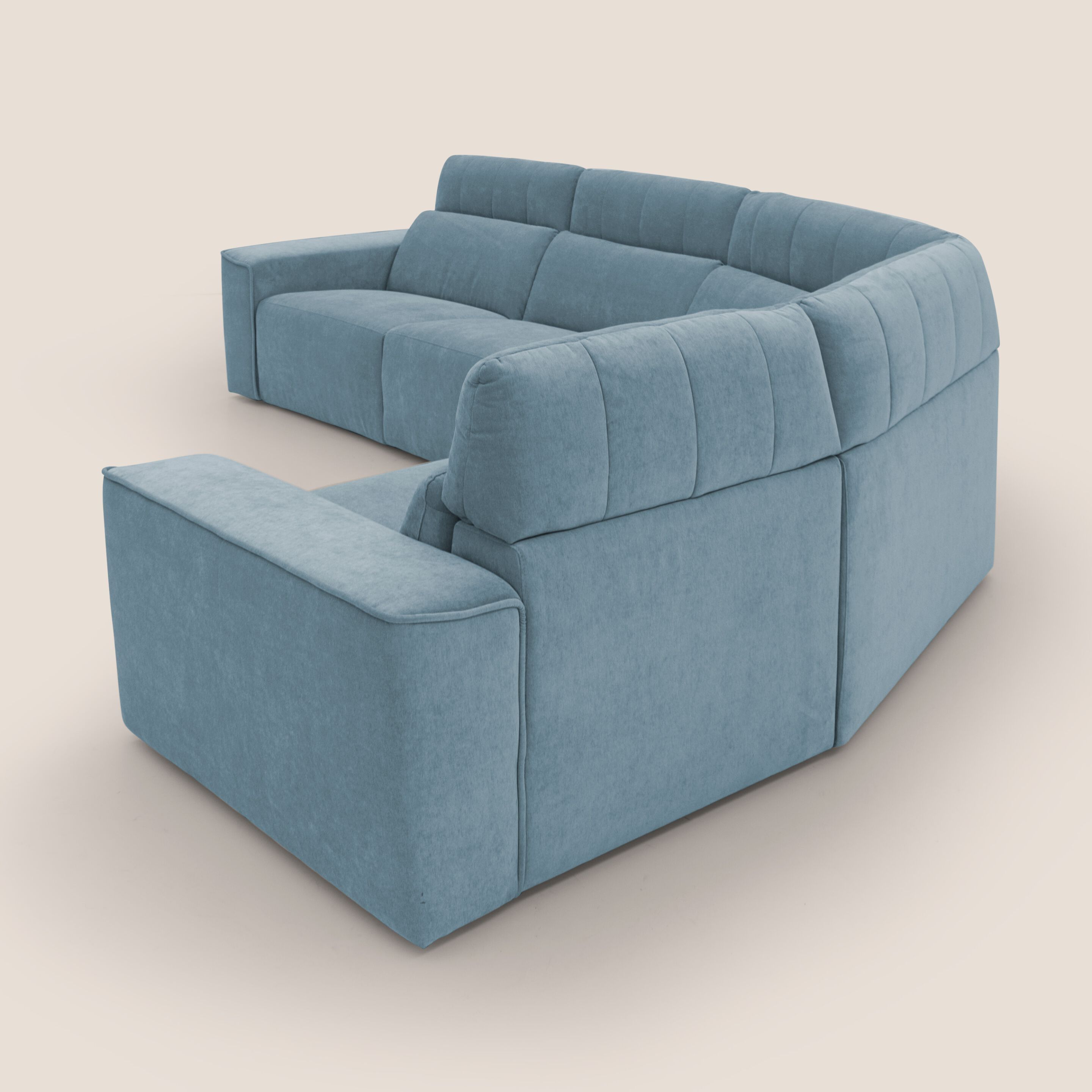 Угловой диван с откидной спинкой из ткани Divani.Store Clark ARCH-00090714 - Вид №105