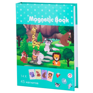 TAV034 Развивающая игра "В зоопарке" Magnetic Book