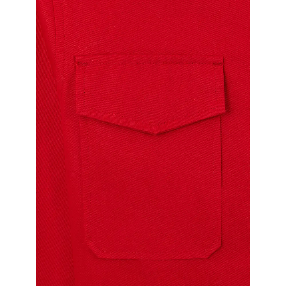 Рабочий комбинезон Dowell D83251 красный M/50 89433434 STLM-1565141 - Вид №3