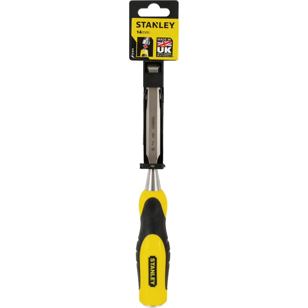 Стамеска Stanley Dynagrip 14 мм с двухкомпонентной ручкой STLM-2113148 - Вид №3