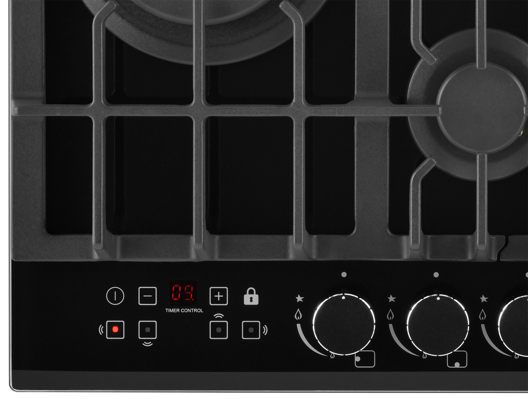 9212305 Газовая варочная поверхность ZUGEL ZGH600X STDN-0065213 - Вид №2