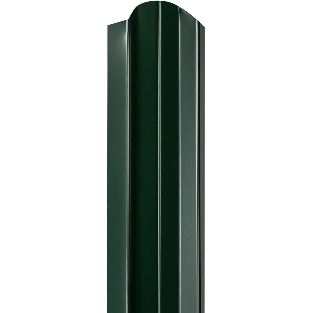 Штакетник односторонний СТ-М 100мм 1.8 м 6005 зеленый Santreyd STLM-2163500