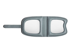 Кожаное карманное зеркало