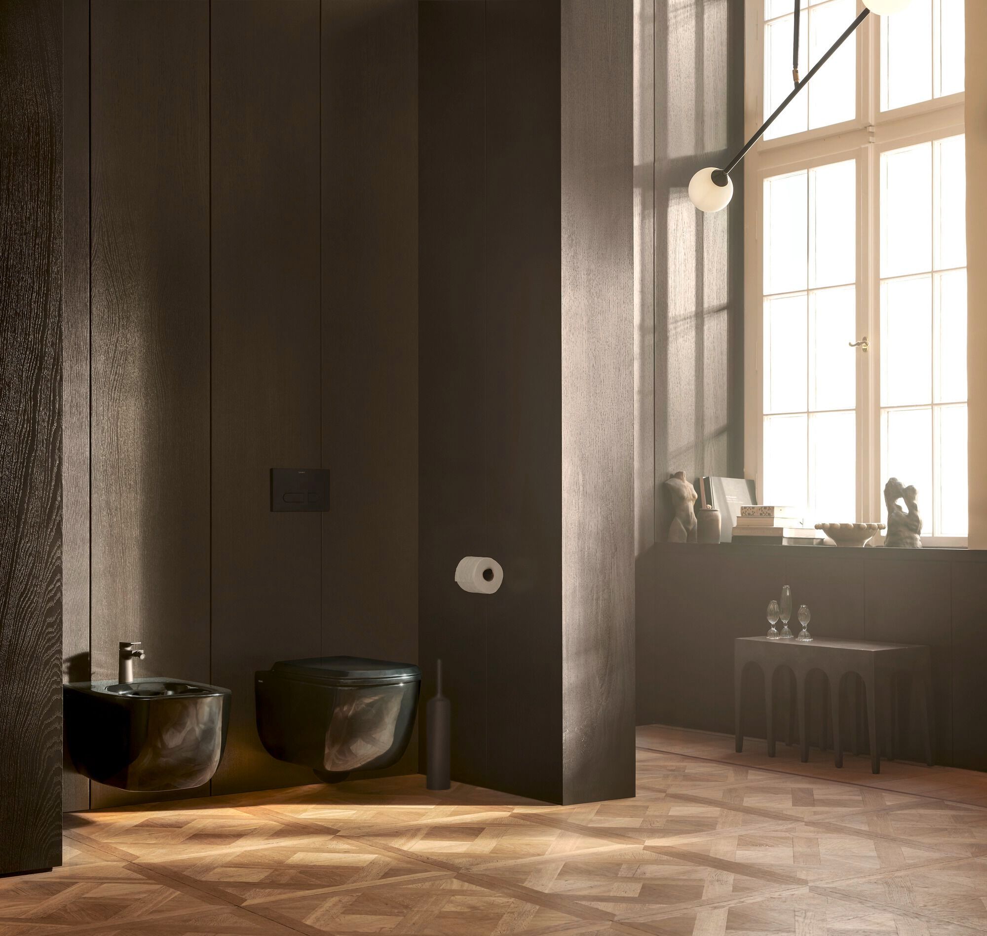 Керамическое подвесное биде с переливом Duravit Aurena ARCH-00065300 - Вид №2