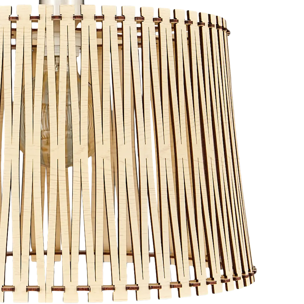 Светильник подвесной Sendero 1 лампа 4 м² цвет клён Eglo STLM-2005035 - Вид №6