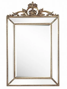 Зеркало настенное прямоугольное античное серебро Ambren Silver ART-ZERKALO ДИЗАЙНЕРСКИЕ, ЗЕРКАЛЬНАЯ 00-3948327 Зеркальный;серебро