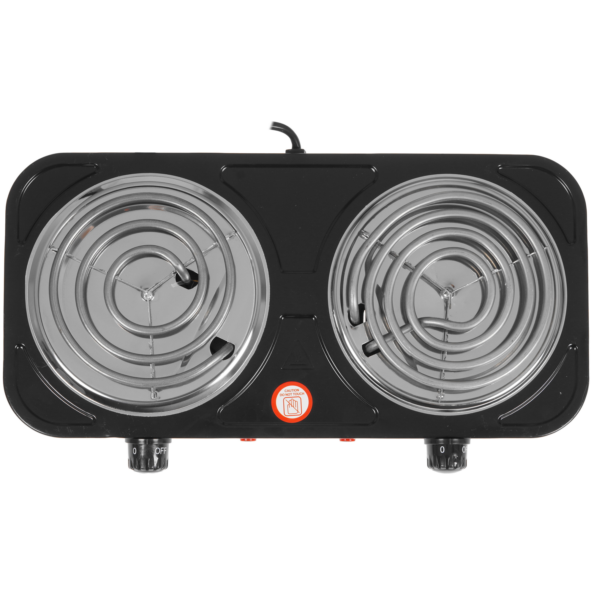 9213026 Плита компактная электрическая Добрыня DO-2212В черный STDN-0055490