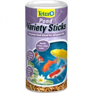 Т0040070 Корм для рыб Pond Variety Sticks для прудовых рыб, 3 вида палочек 1л TETRA