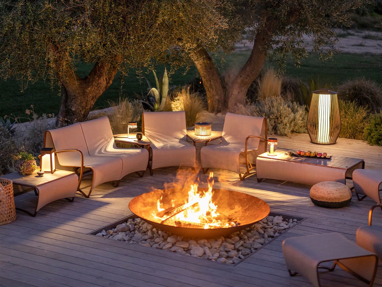 Квадратный низкий садовый столик Les Jardins® Jetstream ARCH-00138728 - Вид №2