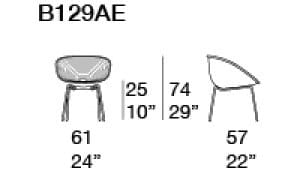 Веревочный штабелируемый садовый стул Paola Lenti Amable ARCH-00048969 - Вид №4