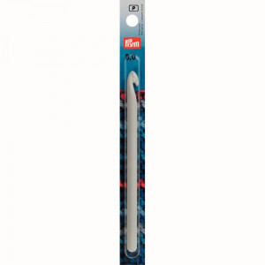 218501 Для вязания Крючок для шерстяной пряжи пластик d 8.0 мм 14 см в блистере . PRYM