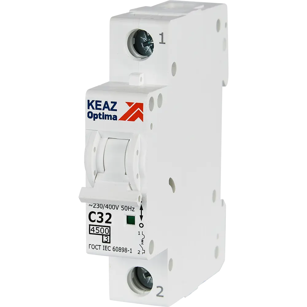 Автоматический выключатель КЭАЗ Opti Din BM63 32А для надежной защиты электросети 89206664 STLM-1111415