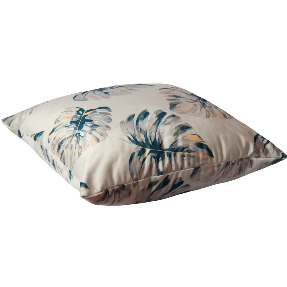 Подушка Seasons Pataharu бархат 45x45 см цвет серый STLM-2156445 - Вид №1