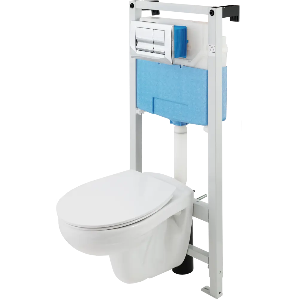 Комплект инсталляция Prosys с унитазом Asolo с кнопкой Ideal Standard STLM-2034488