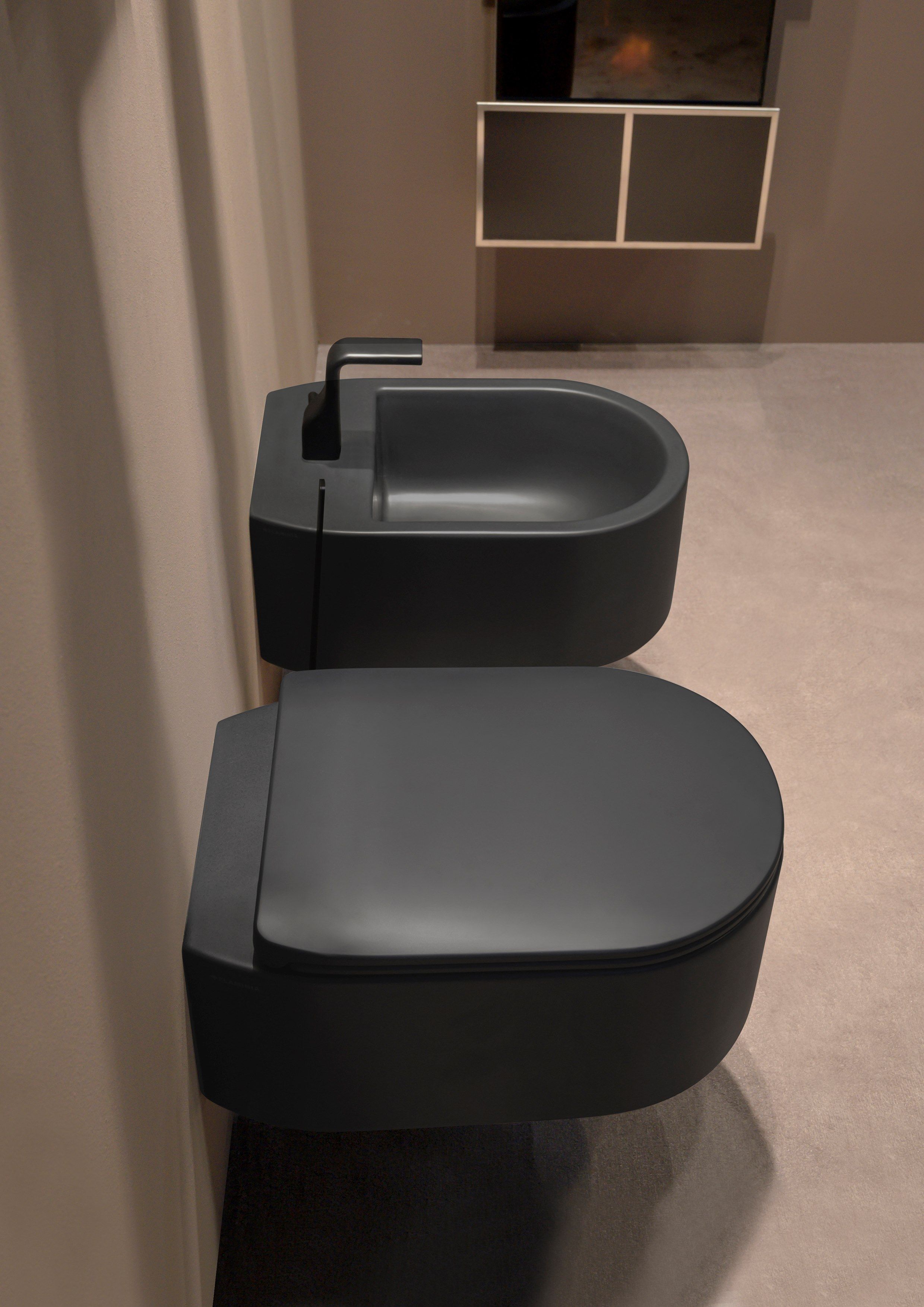 Керамический подвесной туалет без бриды Ceramica Flaminia Astra ARCH-00097673 - Вид №2