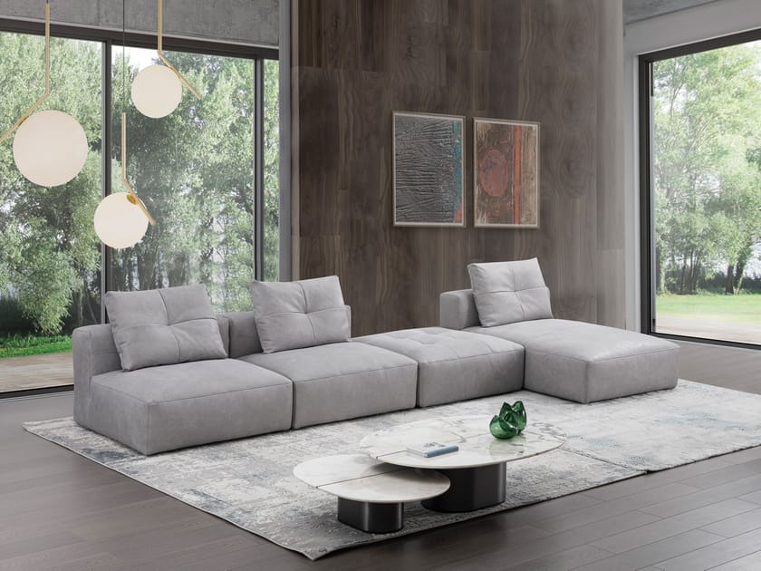 3-местный кожаный диван CAMPO DE' FIORI RYE ARCH-00046441 - Вид №6