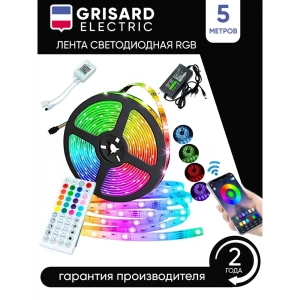 Декоративный предмет Grisard Electric GRE-002-01 GRE-002-0121 175см 12 Вт IP65 220В Разноцветный цвет Разноцветный