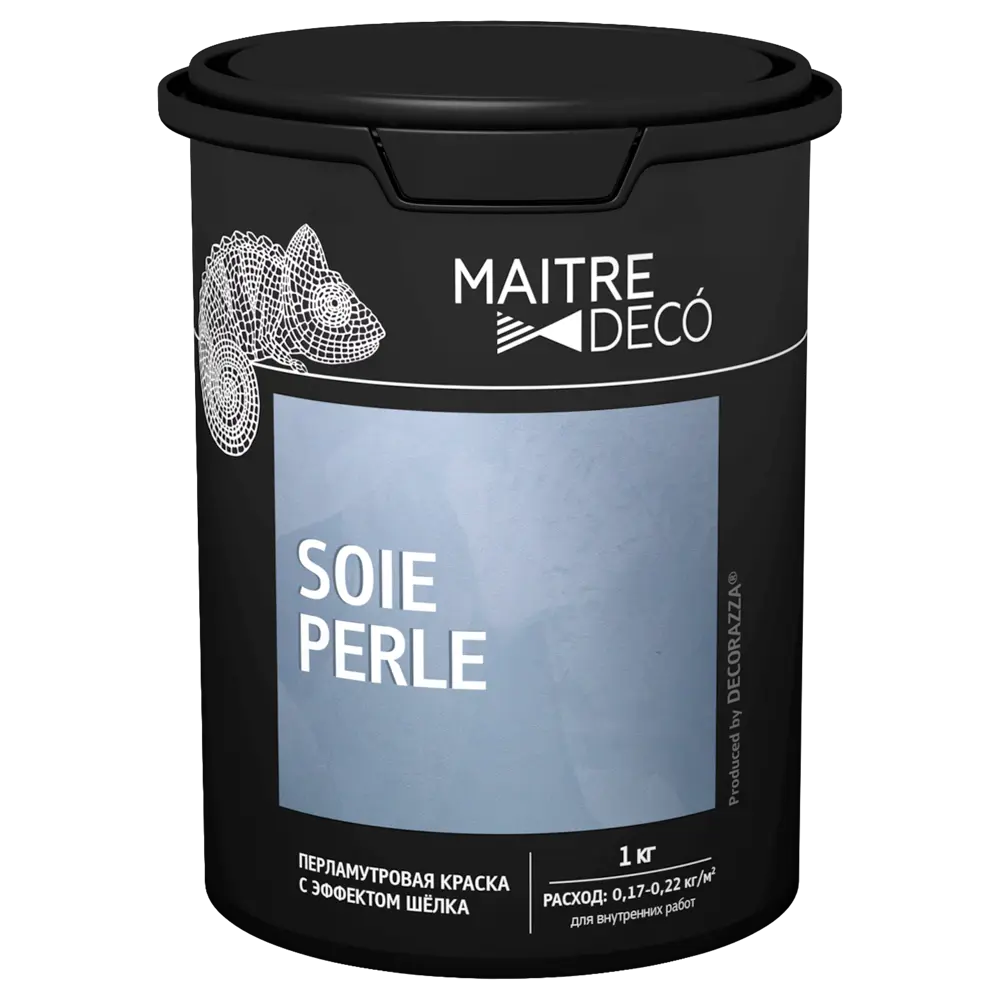 89149806 Краска декоративная Maitre Deco Soie Perle 1 кг цвет серо-бежевый STLM-0079134