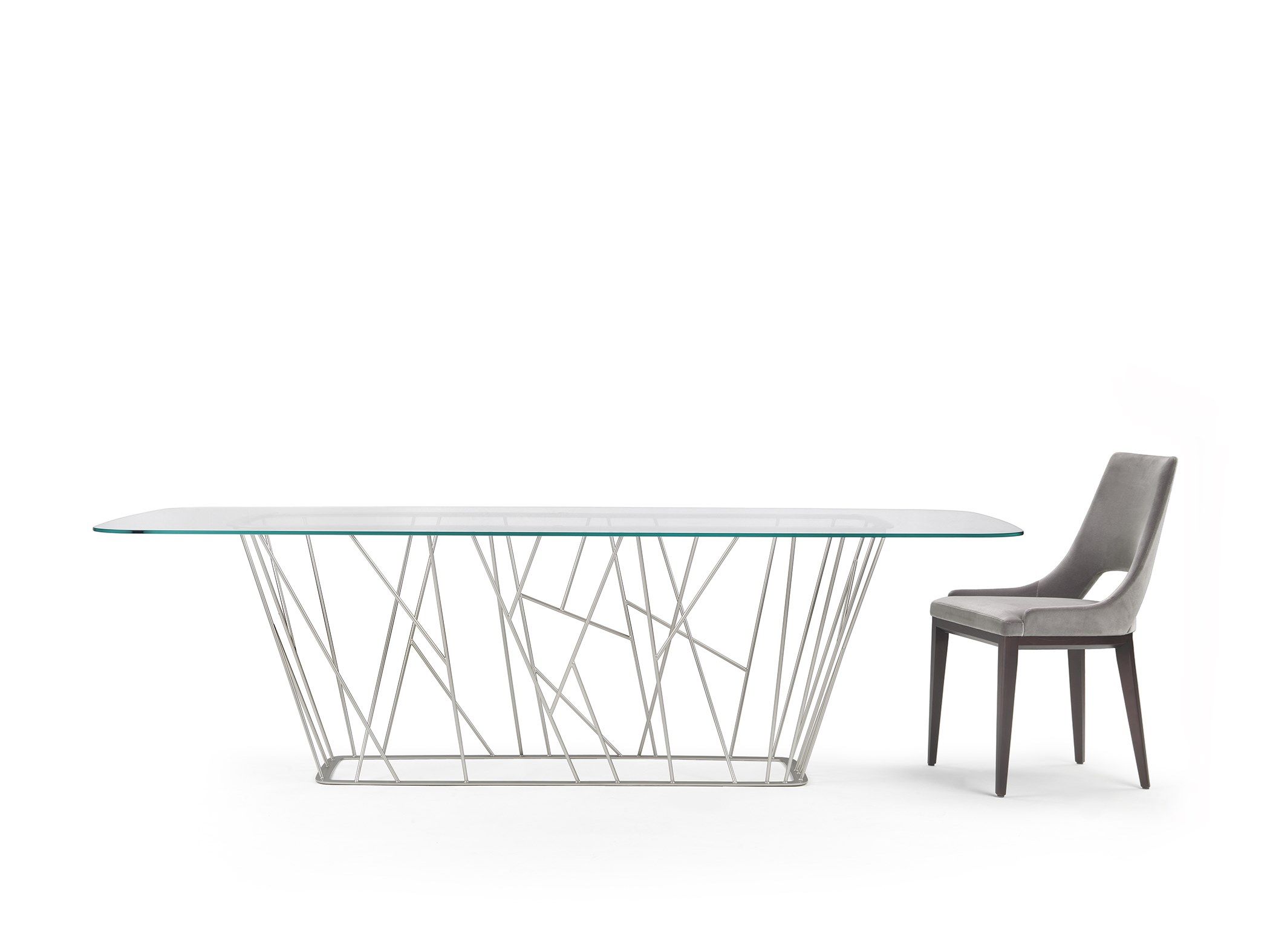 Мраморный прямоугольный стол для гостиной Marelli Twig ARCH-00078818 - Вид №3