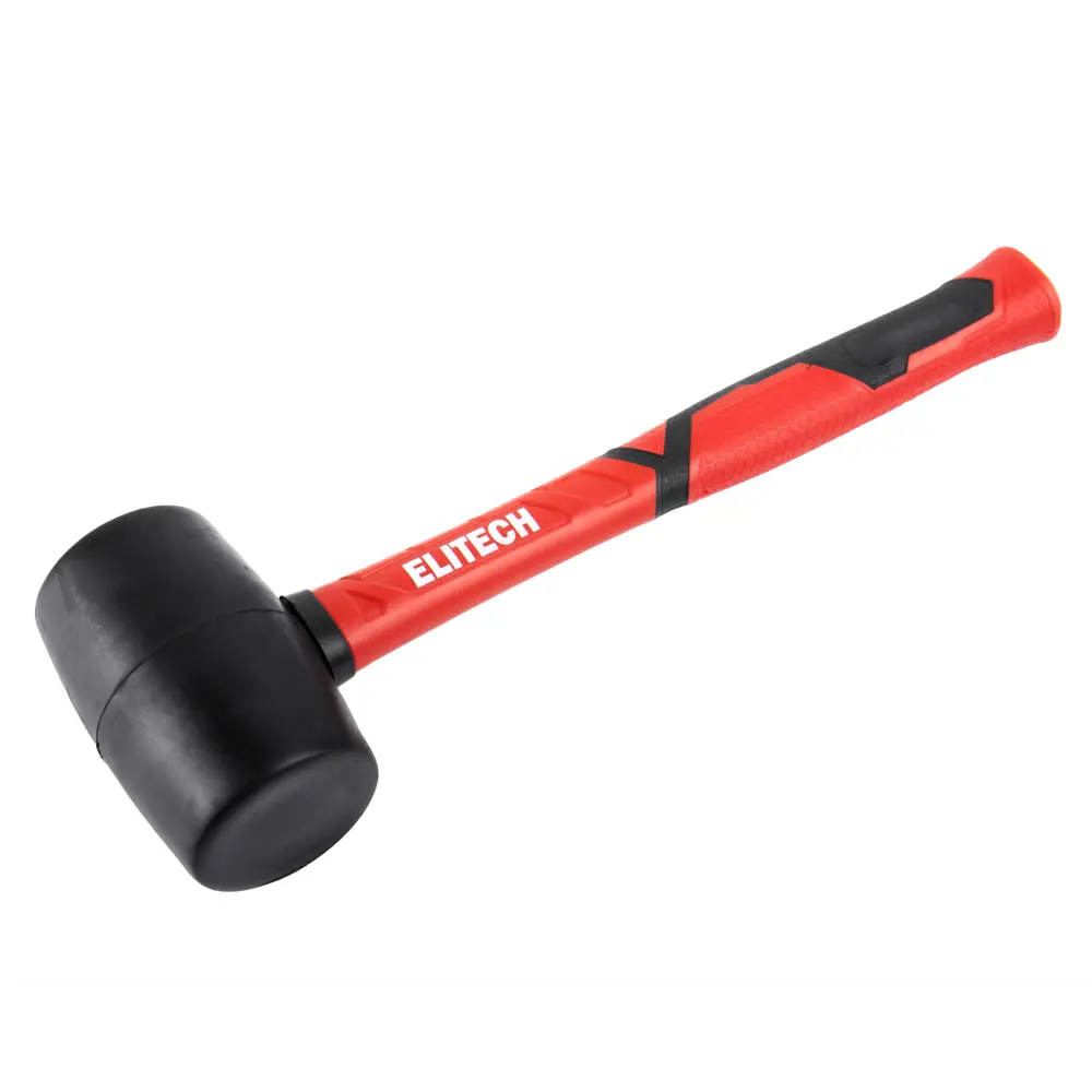 Киянка резиновая Elitech с фиберглассовой рукояткой 450 г 89407122 STLM-1578690 - Вид №2