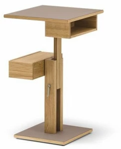SCULPTURES JEUX Журнальный столик из цельной древесины / прикроватный столик