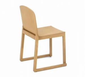 Anesis Штабелируемый стул на салазках из массива дерева  A90