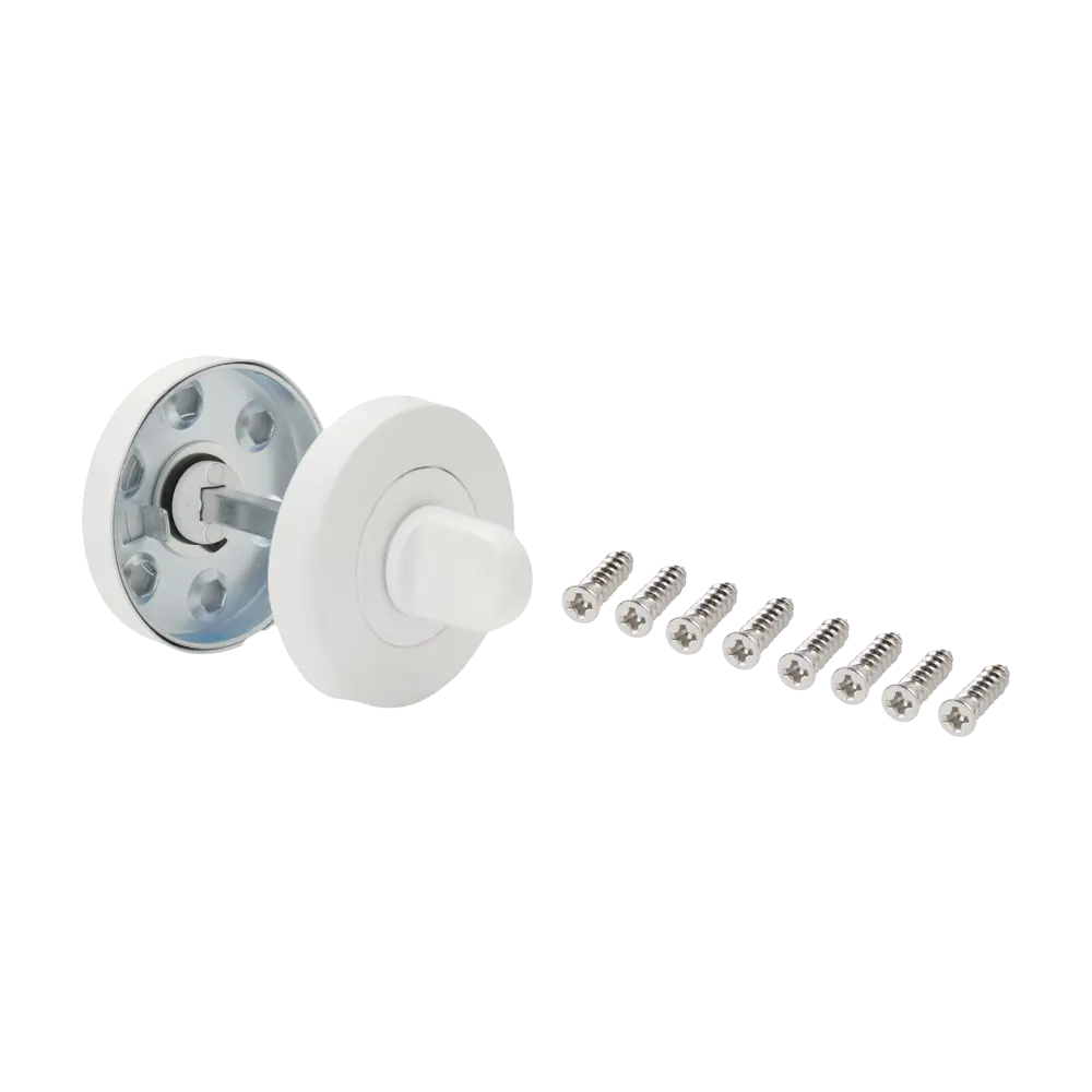 Завертка дверная Edson EDS-WC-R0 нержавеющая сталь цвет белый STLM-2030284 - Вид №1