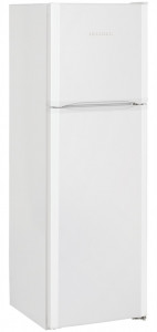 CT 3306-23 001 Холодильник / 176.1x60x63, объем камер 236+76, морозильная камера верхняя, белый Liebherr Liebherr Comfort