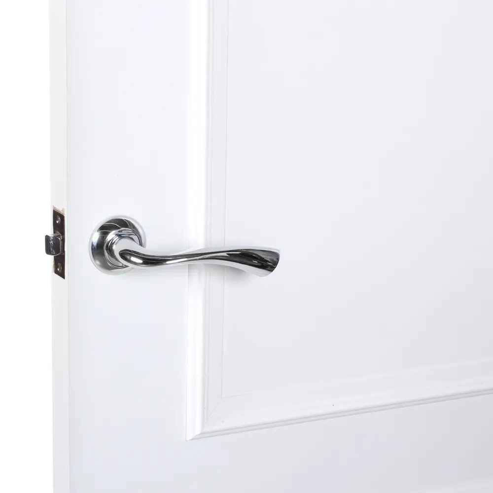 Ручки дверные на розетке EDS-V203 AGED, цвет серебро EDSON STLM-2178750 - Вид №6