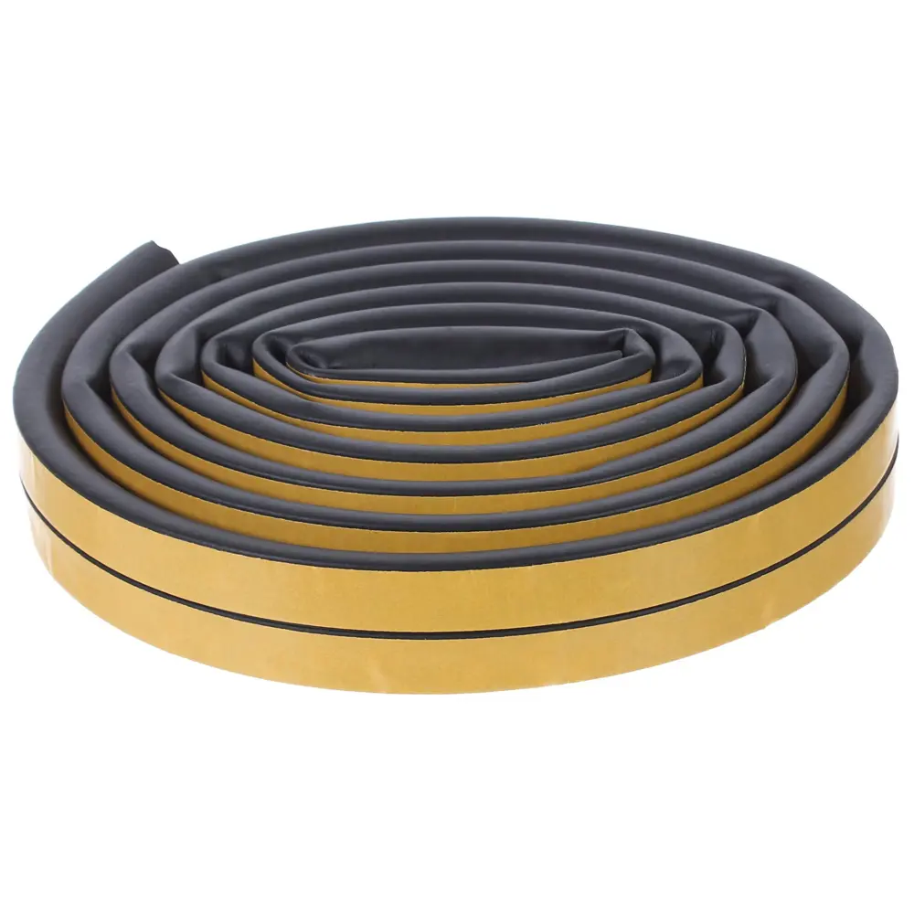 Уплотнитель для металлических дверей 21х15 мм 6 м, цвет чёрный Santreyd STLM-2067034